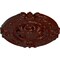 Ekena Millwork Southampton Ceiling Medallion (Fits Canopies up to 2 3/4"), 16 3/8"OD x 1 3/4"P, Brushed Mahogany CM17SOBMF - alternate 3